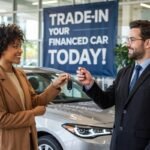 can i trade in a financed car