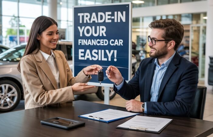 can u trade in a car that's on finance