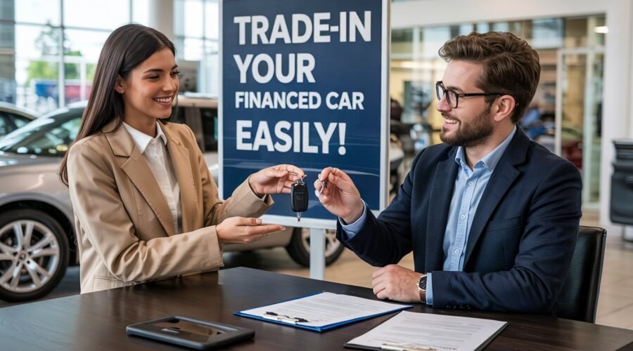 can u trade in a car that's on finance